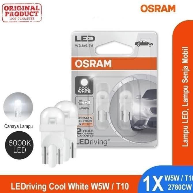 LAMPU SENJA & PLAT NOMOR LED OSRAM T10