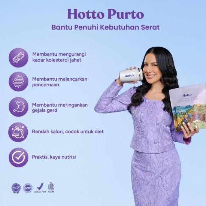 

Murah Hotto Purto Multigrain With Purple Potato 2 Pouch (32 Sachets)