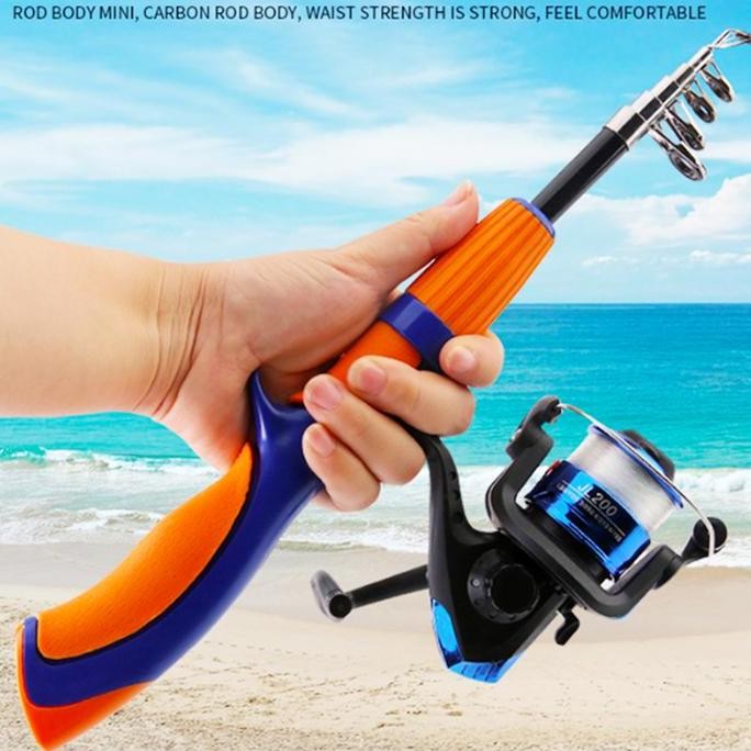 JORAN ANTENA BC RUAS PENDEK BAITCASTING TELESCOPIC TELESKOPIK 4KG