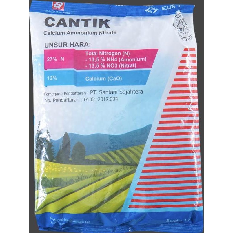 

Terlaris Pupuk Npk Cantik Calcium Ammonium Nitrate Eceran Kemasan 1Kg