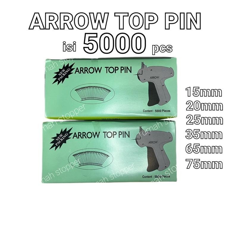 isi Refill Tag Gun Arrow Pin / Tag pin isi 5000 pcs putih merk ARROW