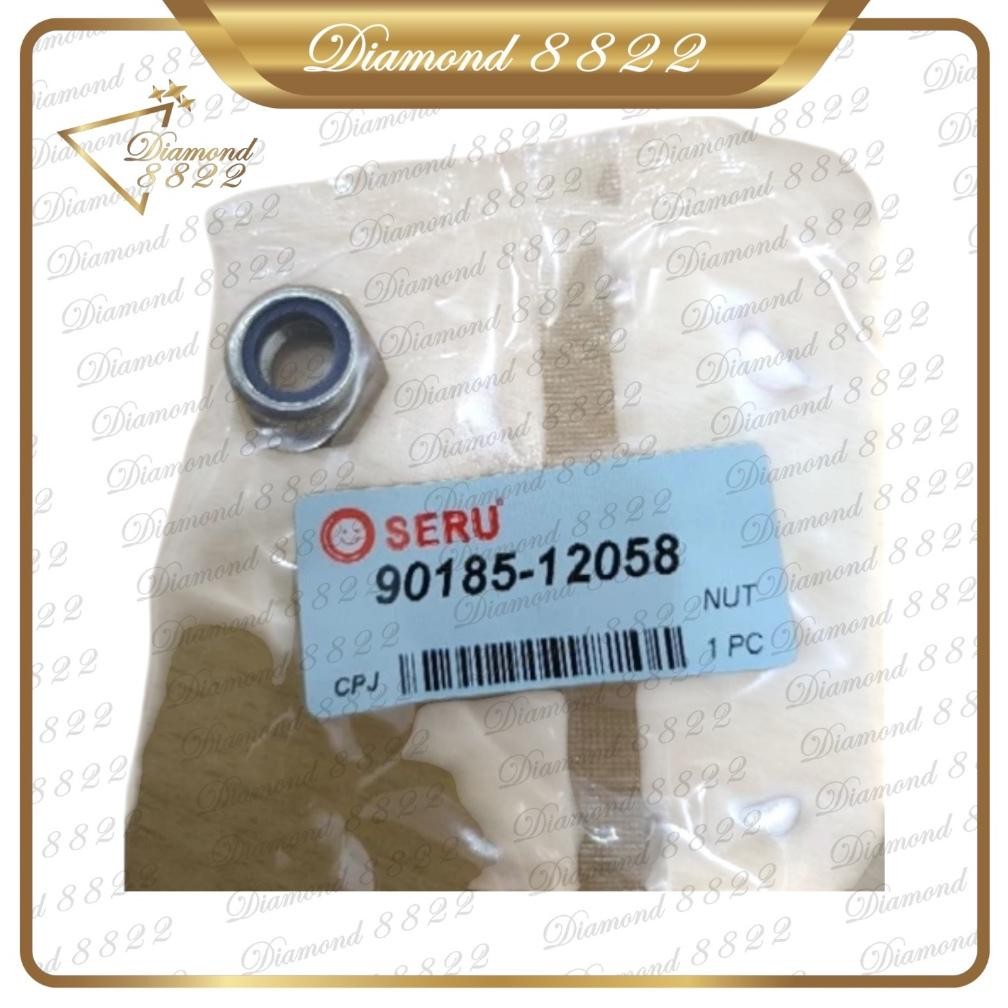 NUT HANDLE STEERING 40HP E40(90185-12058) SPAREPART MESIN TEMPEL OUTBOARD