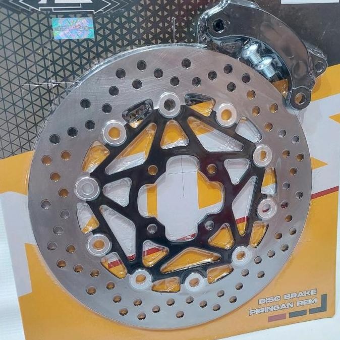 Piringan Cakram Depan Mio Smile, Soul , Mio J, Gt ,Uk260Mm Plus Breket Piringan Dan Baut Breket Ride