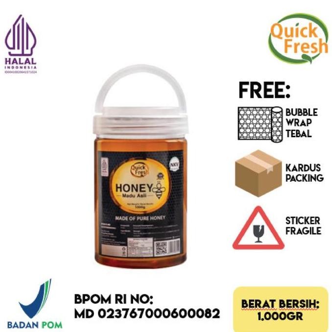 

BARU QUICK FRESH HONEY / MADU 1KG (BUCKET PLASTIK)