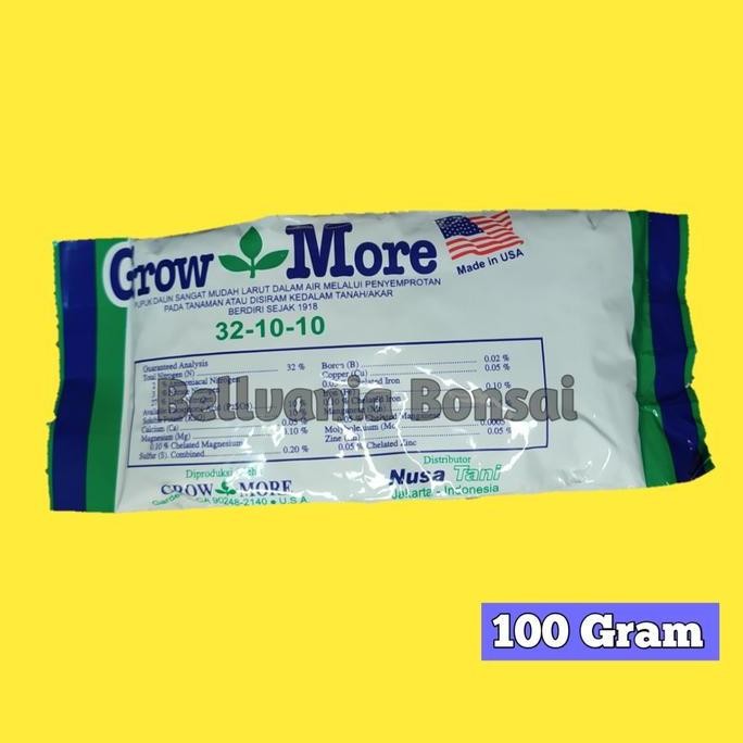 

Terlaris Pupuk Growmore 32 10 10 Npk Daun Kemasan Pabrik 100 Gram