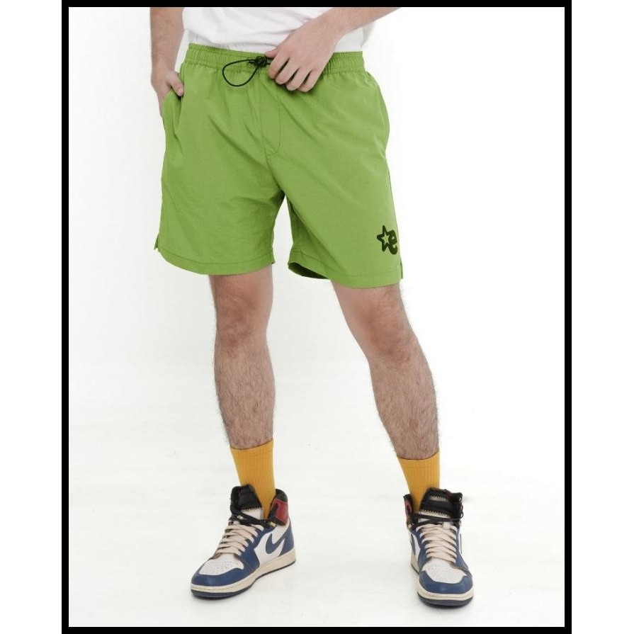 Celana Pendek Unisex Erigo Nylon Pants Brando Olive Original Best Seller