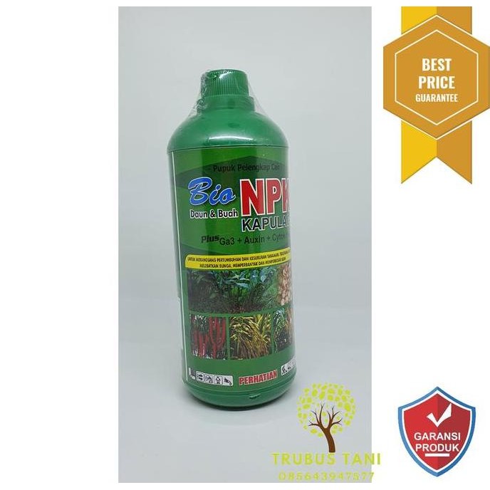 

Terlaris Pupuk Cair Bio Npk Kapulaga Pelebat Dan Pembesar Buah 1000 Ml