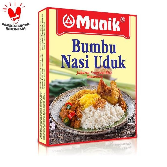 

>*>*>*>*] Bumbu Nasi Uduk Munik - 34 gr