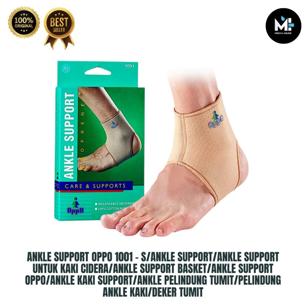 Ankle Support Oppo 1001 - S/Ankle Support/Ankle Support Untuk Kaki Cidera/Ankle Support Basket/Ankle