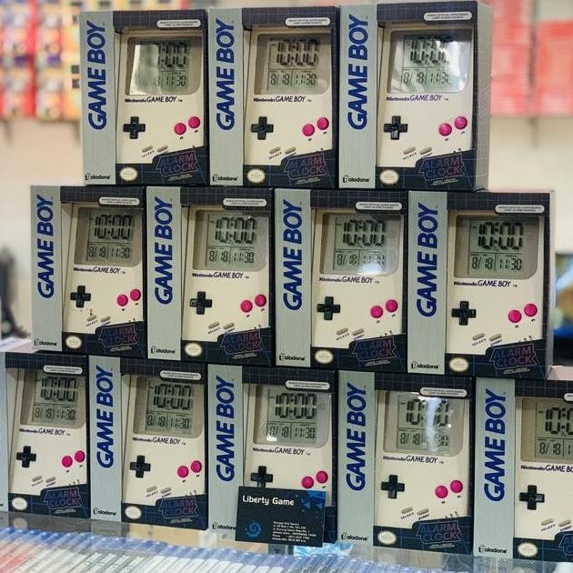 Paladone Game Boy Nintendo Gameboy Game Boy Alarm Clo Jam
