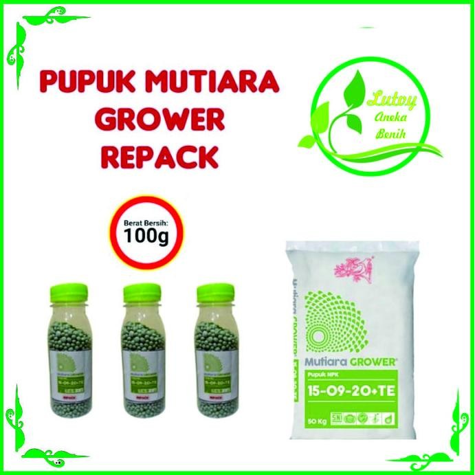 

Terlaris Pupuk Npk Mutiara Grower Kemasan 100 Gram