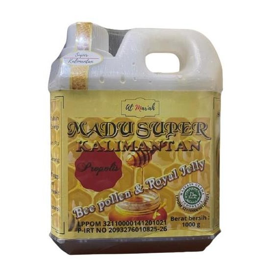 

BARU MADU SUPER KALIMANTAN 1 KG PROPOLIS BEEPOLLEN