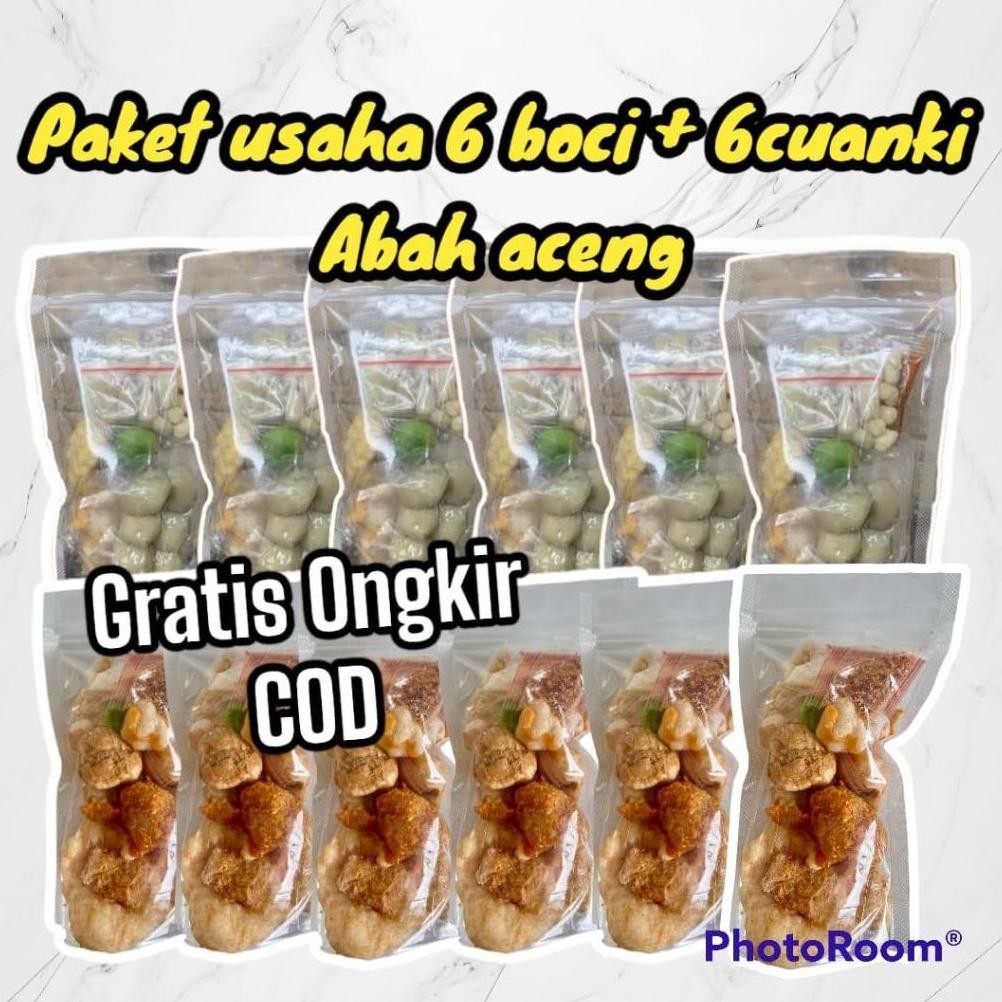 

MIX 6 BASO ACI 6 CUANKI INSTAN ABAH ACENG