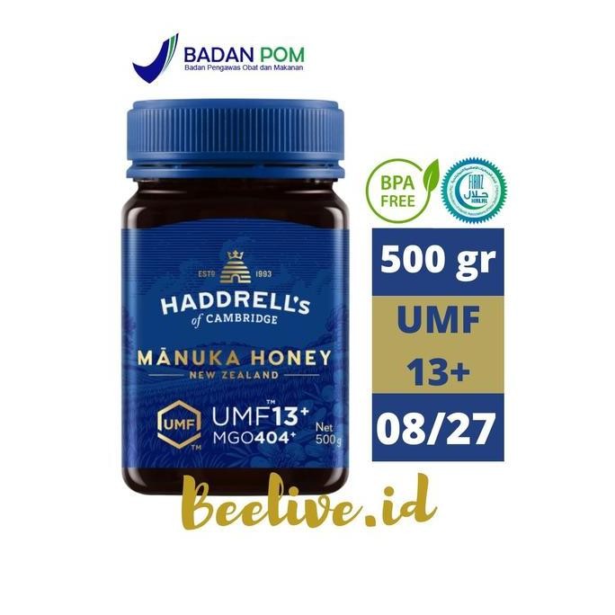 

BARU MADU HADDRELLS MANUKA HONEY UMF 13+ MGO 400+ 500GR