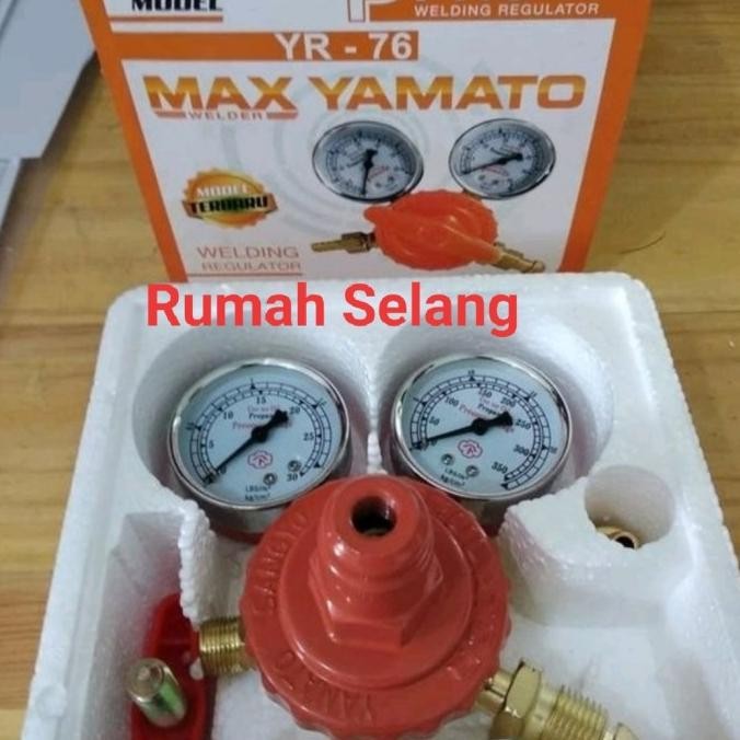 Regulator Gas Lpg 50 Kg High Pressure Yamato / Regulator Gas Las Bagus