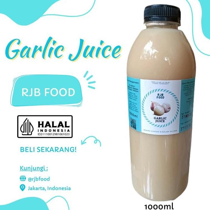 

BARU 1000ML JUS BAWANG PUTIH TUNGGAL JAHE MERAH LEMON MADU HUTAN CUKA APEL