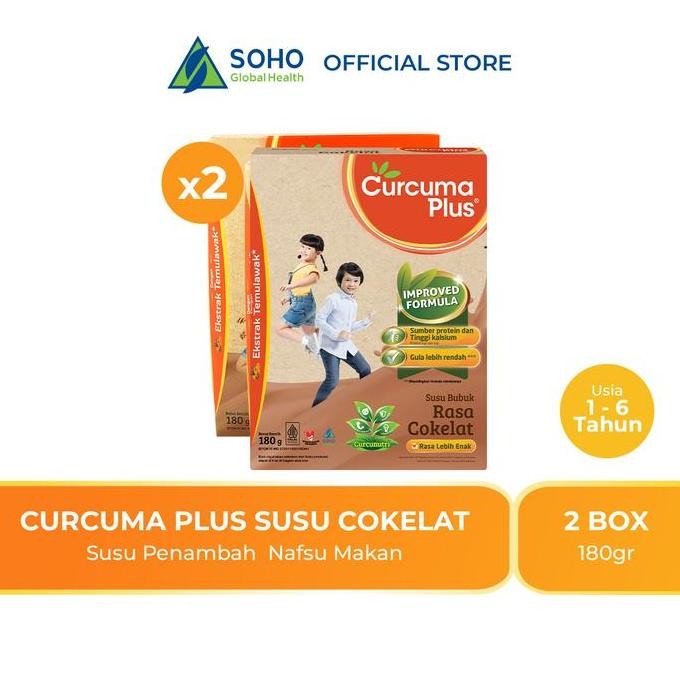 

BARU CURCUMA PLUS SUSU BUBUK EKSTRAK TEMULAWAK MADU 180GR - PAKET ISI 2