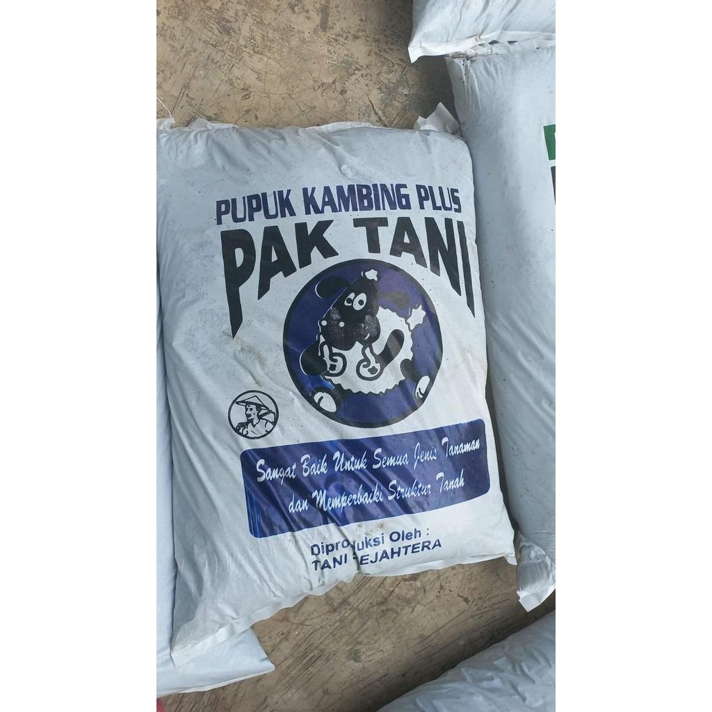 

Terlaris Pupuk Kandang Murni Kambing Merk Pak Tani Premium