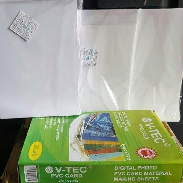 

TERBARU - PVC id card Vtec white 0,76