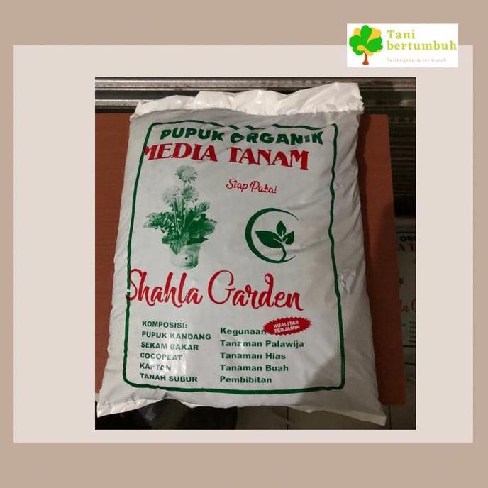 

Terlaris Media Tanam Pupuk Organik 5 Kg - Pupuk Kandang - Sekam Bakar Cocopeat