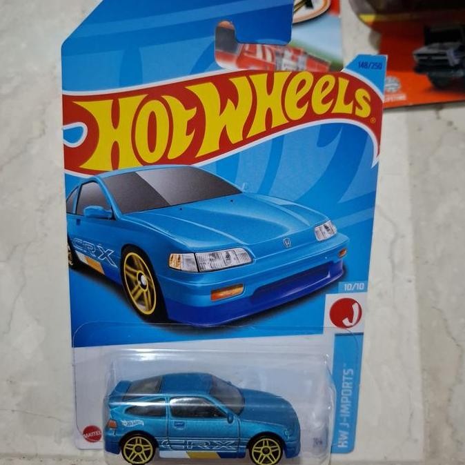 hotwheels 88 honda crx biru