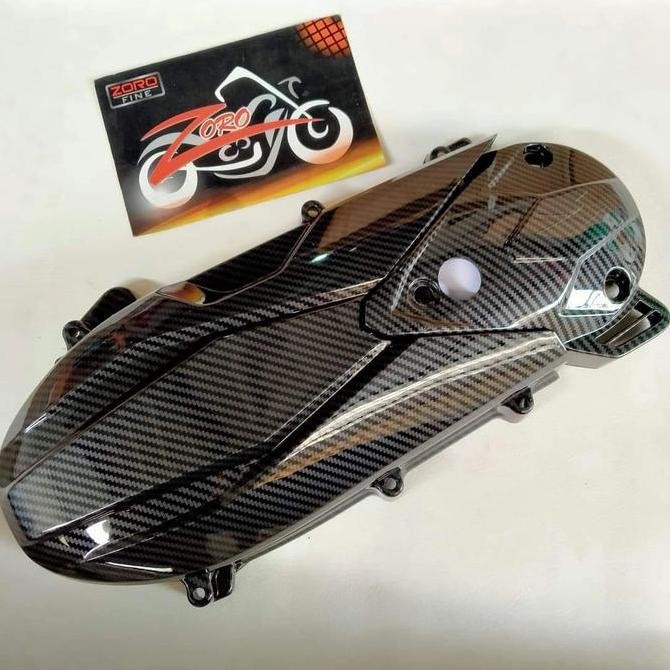 Cover Tutup Carbon Cvt+Keong Vario 125 Vario 150 Old 2016-2017 ZORO murah