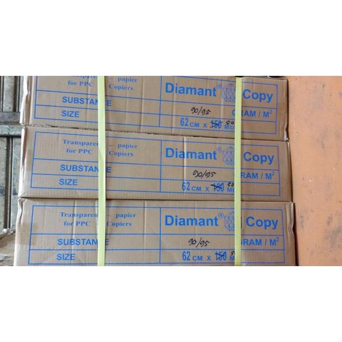 

Kertas Kalkir A1 90/95Gr 150M Diamant