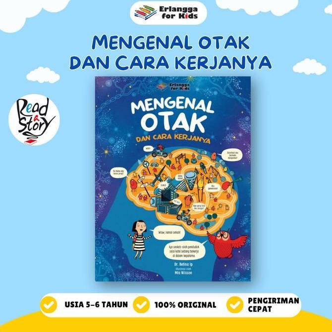 

[Erlangga] Buku Ensiklopedia Anak : Mengenal Otak dan Cara Kerjanya - Erlangga For Kids