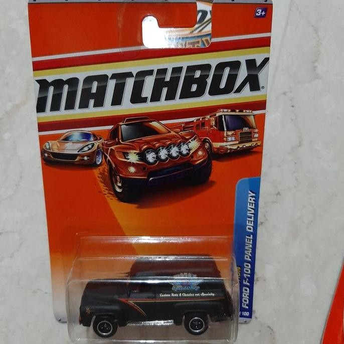 matchbox ford f100 panel delivery hitam
