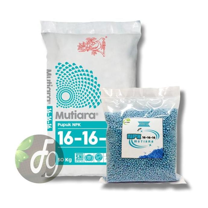 

Terlaris Pupuk Npk Mutiara 16-16-16 Repack 500 Gram 161616