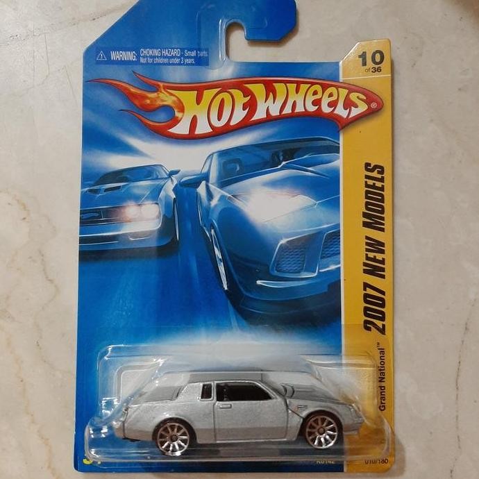 hotwheels buick grand national silver