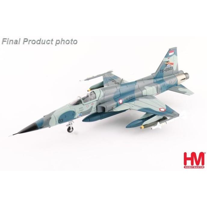 Diecast Pesawat Hobby Master 1/72 F-5E Tiger II "Indonesian Air Force" TS-0503, TNI-AU, Wing 300, 19