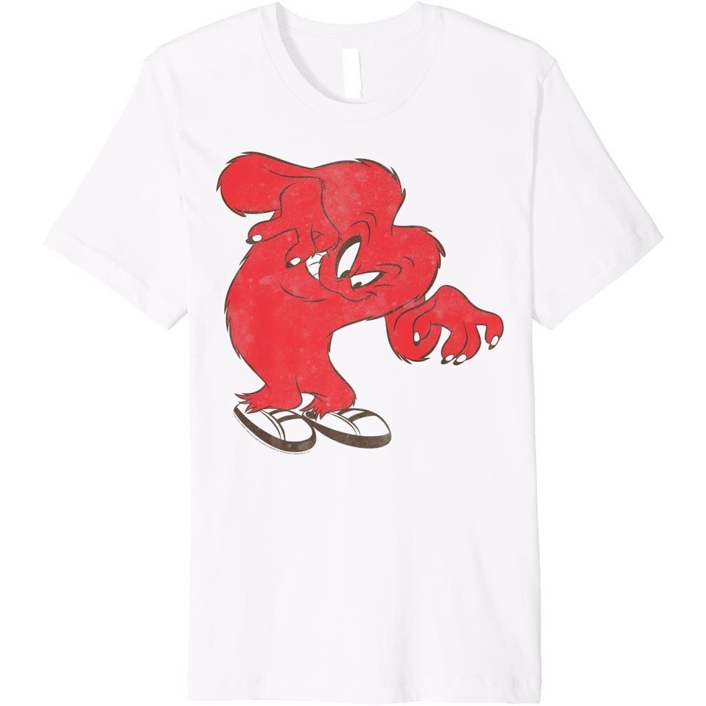Kaos Looney Tunes Gossamer Simple Portrait T-Shirt Baju Unisex Vintage 100% Cotton Combat 24s Lembut