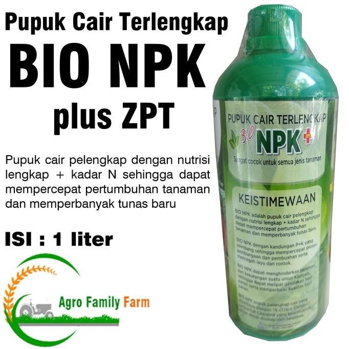 

Terlaris Pupuk Cair Bio Npk Plus Zpt 1 Liter