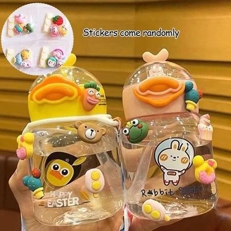 

Sutang4Pcs Stiker 3D Tumbler Botol Air Minum Diy 3D Stereo Stiker