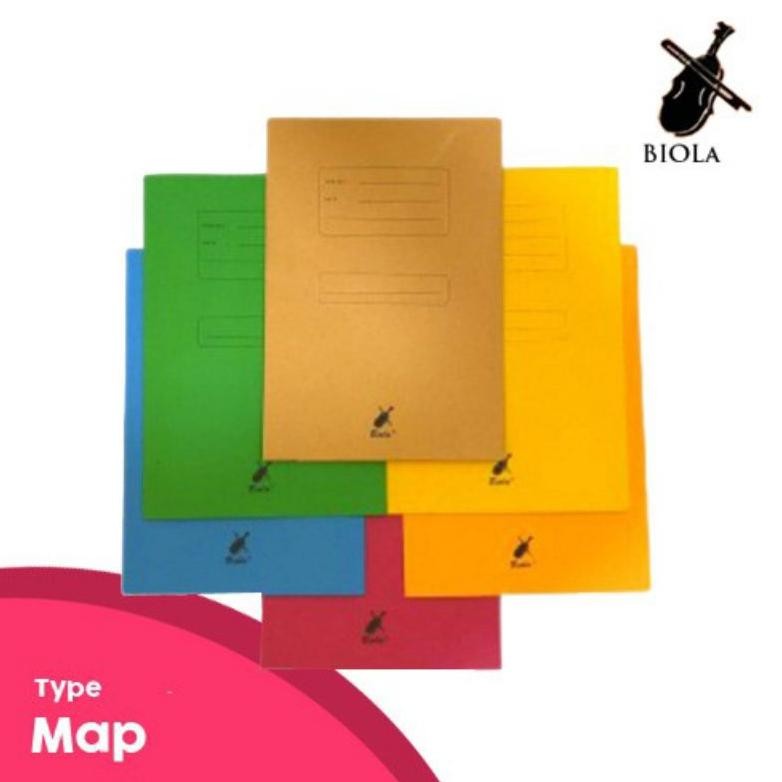 

Ready Stopmap Biola 5001/Map Biola 5001 Snelhecter ( 1Pak/50Pcs )