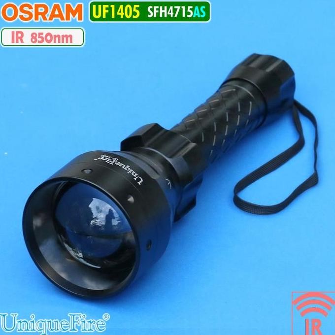 Senter IR UF1405 Led Infra Red Merah 850nm 6W Hunting Night Vision NV