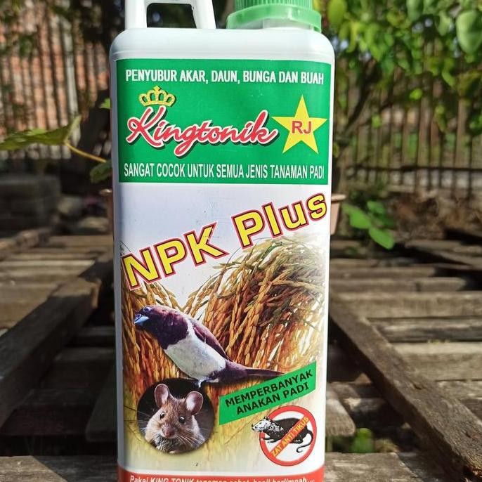 

Terlaris King Tonik Npk Plus 1Lt Penyubur Akar Daun Bunga Dan Buah Anti Burung