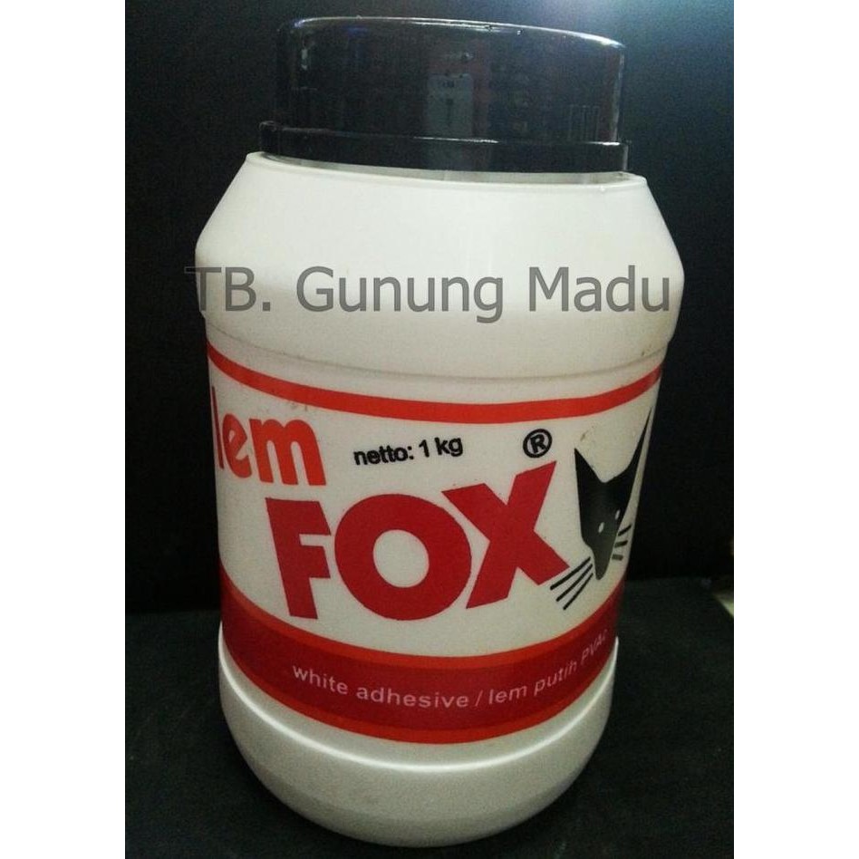 

Promo LEM FOX PUTIH / LEM PUTIH / LEM KAYU 1KG COD