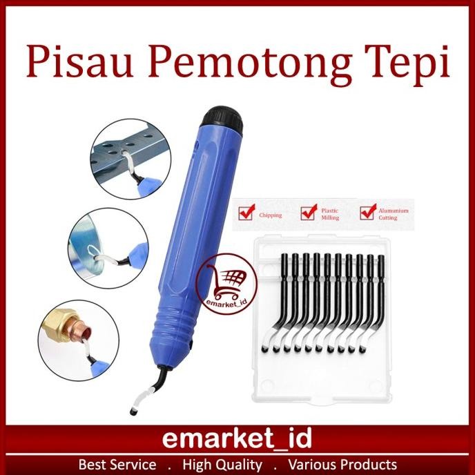 

Promo Pisau Pengikis Pemotong Tepi / Deburring Bahan Tembaga Untuk Tabung COD