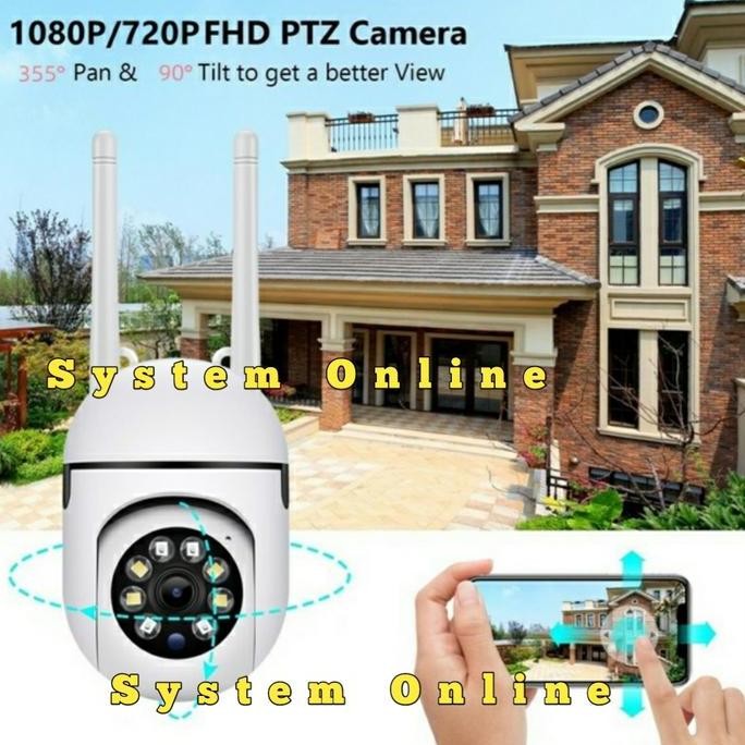 IP Camera CCTV Outdoor CCTV Wifi 360 PTZ Pan Tilt 8 MP V380 Pro