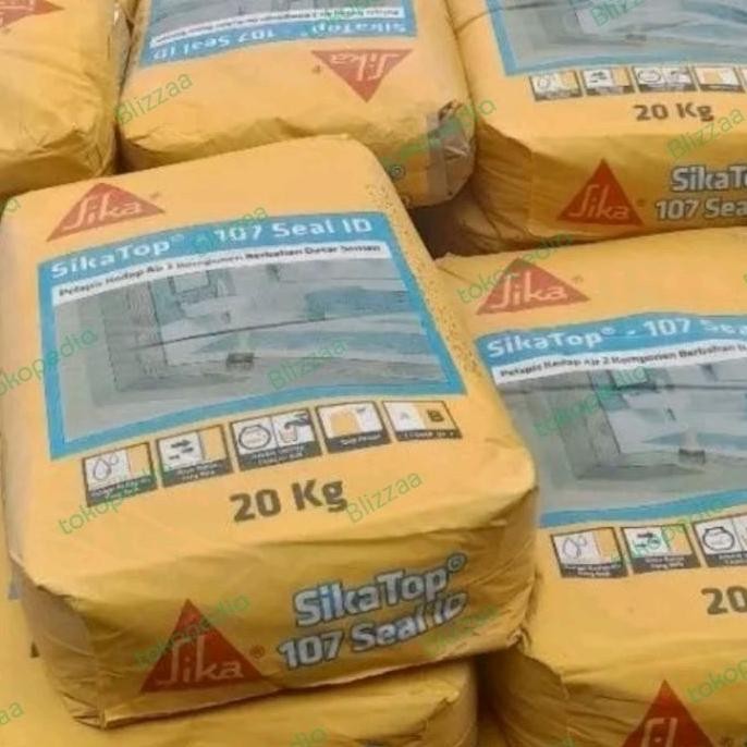 Promo Sika Top 107 Semen 20kg Mortar Semen Sika Top 20kg - Semen Saja COD