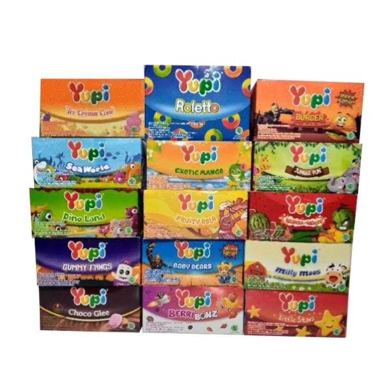 

Ready stok Terlaris MUMTAAZZTOREPRMN YUPI PERMEN JAJANAN ALL VARIAN Termurah