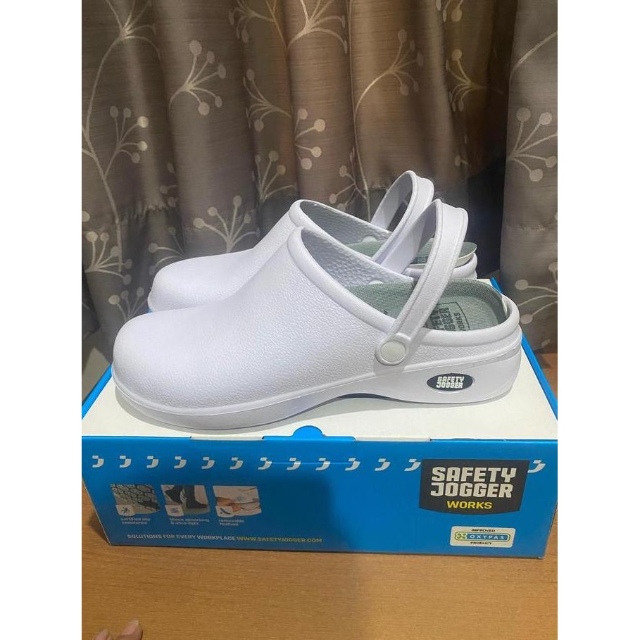 Sepatu Safety Jogger Bestlight White