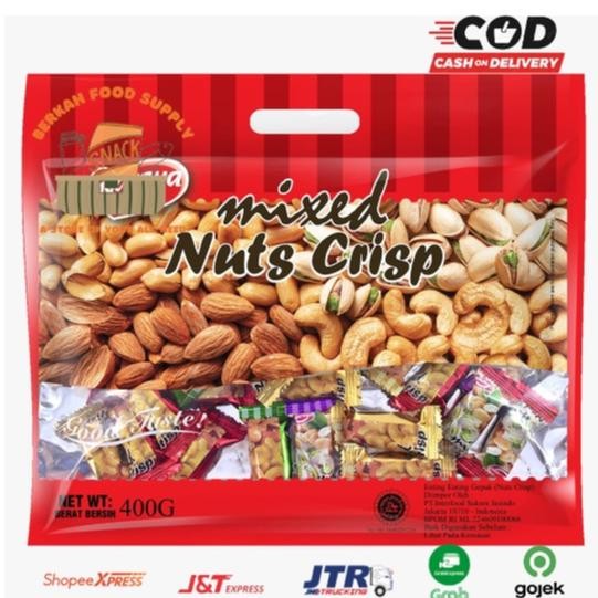 

Ready stok Terlaris ( BERKAH ) Naraya Mixed Nuts 400gr Naraya Permen Kacang Enting Enting Gepuk Snack Cemilan Enak Termurah