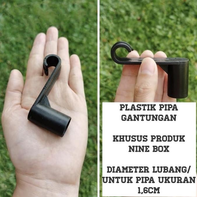 (BestSeries) Siku konektor untuk rak sepatu cover / penyambung pipa rak sepatu