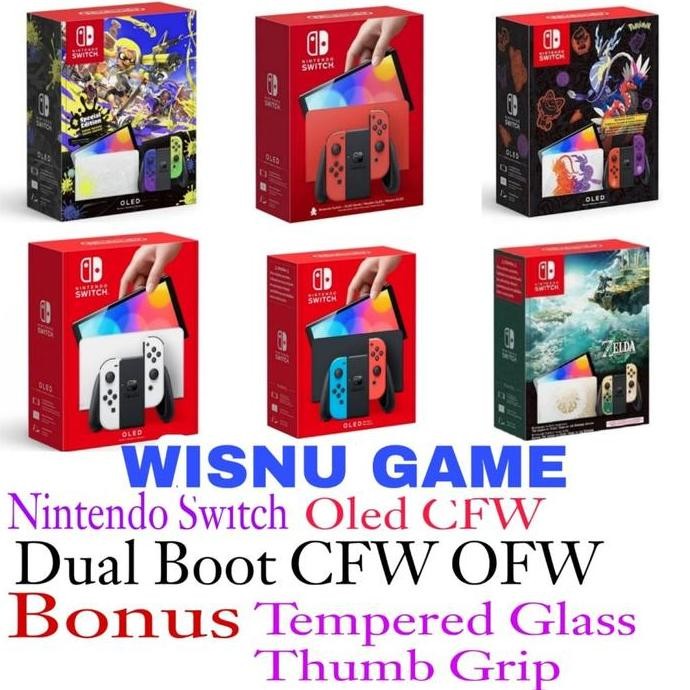 Murah Nitendo Switch Oled Cfw 128Gb 256Gb 512Gb Full Game