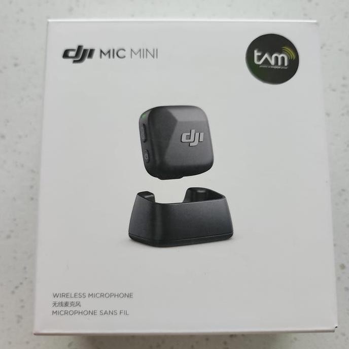 TERBARU - DJI Mic Mini (1Transmitter, Infinity Black -- Arctic White) BNIB
