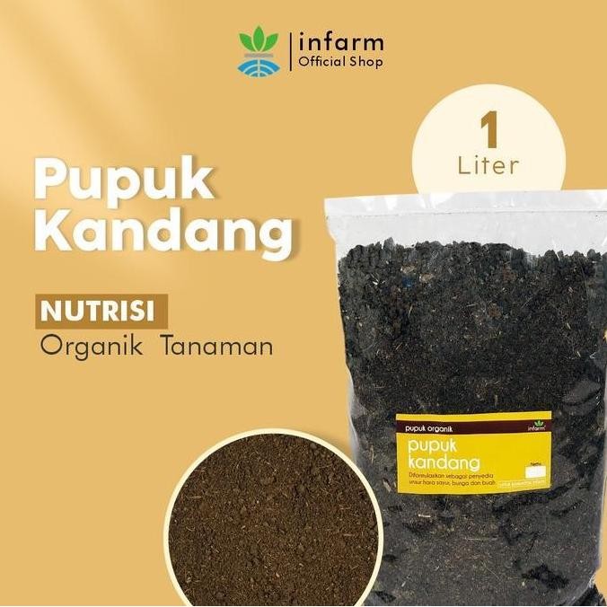 

Terlaris Infarm - Media Tanam Organik Pupuk Kandang 2,5 Liter