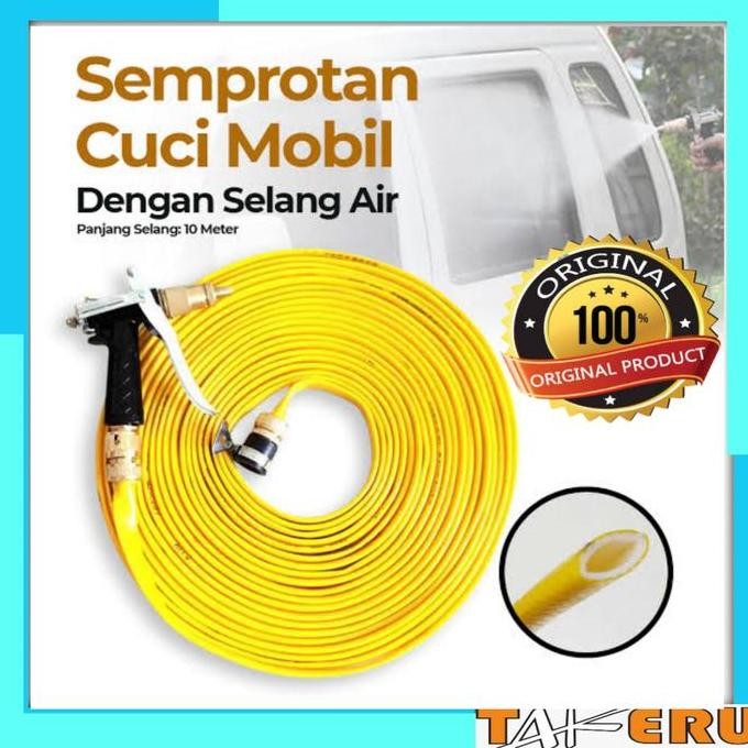 Semprotan Cuci Mobil + Selang Air 10 Meter